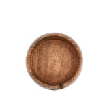 BHAVATU Yarn Storage Mango Wood Yarn Bowl for Crocheting | Crochet/Knitting Yarn Bowls Best Gift from Craft Supplies (6" x 6"x 3") BHAVATU