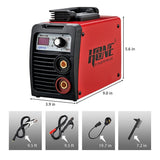 HONE Stick Welder, 110V/220V Actual 140Amp ARC Welder Machine, IGBT Inverter Digital Display LCD Welding Machines with Hot Start Arc Force Anti-Stick, High Efficiency for 1/16"-1/8" Welding Rod. HONE