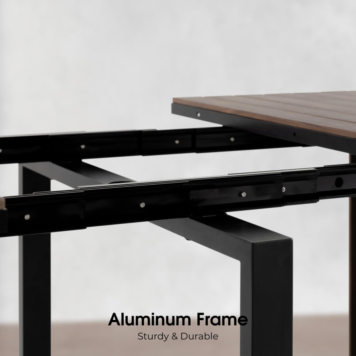 Transformer Table Outdoor Patio Furniture Set for 4 to 12, Expandable Outdoor Table and Chairs Set of 4 with Dining Bench, Weather Resistant Extendable Patio Table with Chairs & Bench Transformer Table