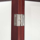 Lighted Curio Cabinet with 6 Adjustable Tempered Glass Shelves, Mirrored Back, Wooden Display Case for Collectibles, Freestanding Storage Cabinet for Living Room Decor, 70” H (Cherry) Generic