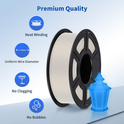 ANYCUBIC PLA 3D Printer Filament, Glow in The Dark, 3D Printing PLA Filament 1.75mm Dimensional Accuracy +/- 0.02mm, 1KG Spool (2.2 lbs), Glow Blue - WoodArtSupply