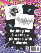 F Word: Coloring Book for Adults WoodArtSupply