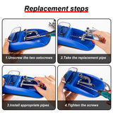 Zipetatah Electric Cigarette Rolling Machine, Automatic Cigarette Rolling Machine, Automatic Tobacco Roller Maker, Suitable for 8 and 6.5 MM Diameter Size Cigarette Paper Tube … Zipetatah
