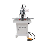 BREVELTION 110V Pneumatic Hinge Boring Insertion Machine Single Head Hinge Drill for Drilling Processing of Cabinets Wardrobes 48-6 Combined Drill 1.5KW BREVELTION