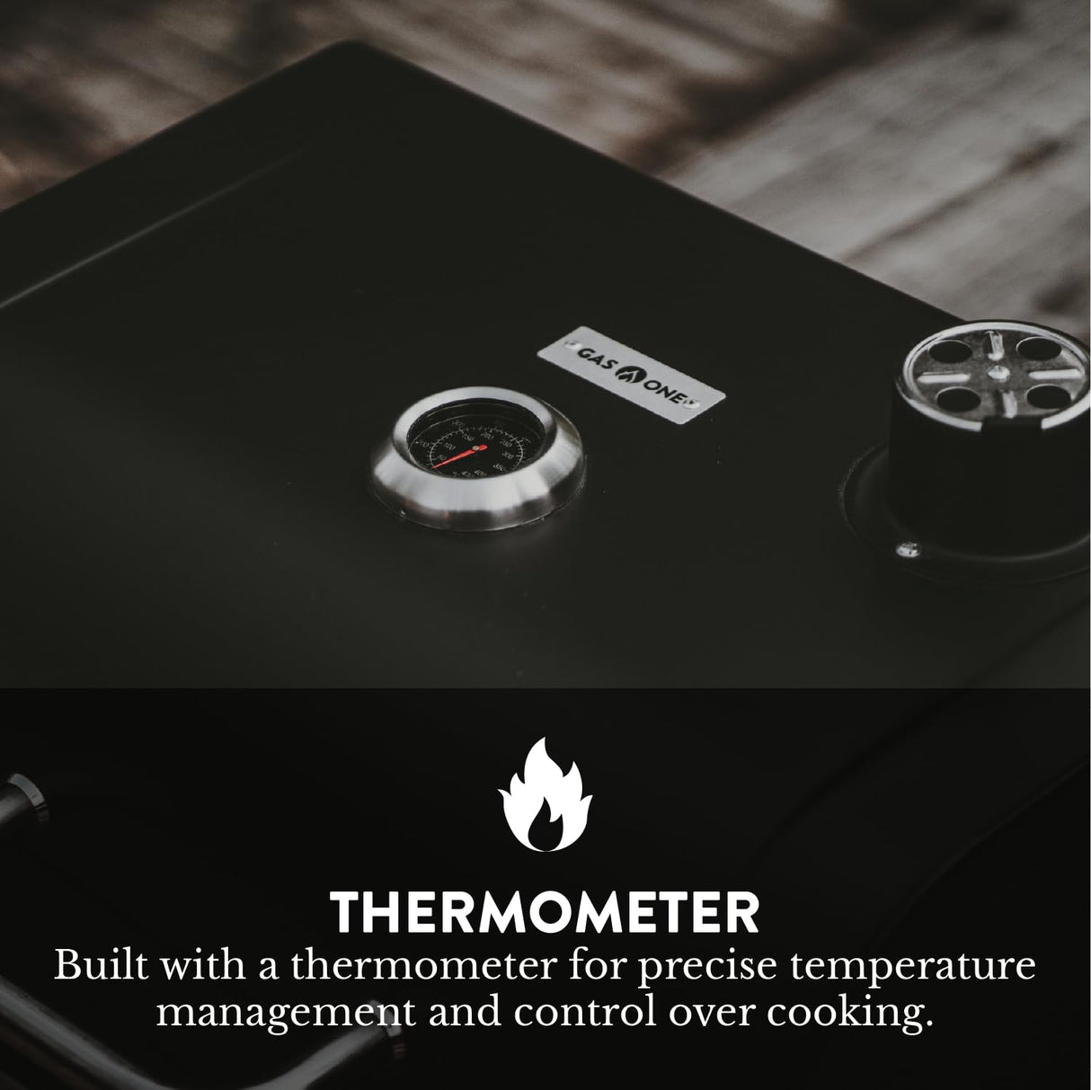 GasOne Portable Charcoal Grill – 18-inch Tabletop Charcoal Grill with Side Handles and Lid – Compact BBQ Charcoal Grill for Picnic, Tailgate, Travel – 2-Tiered Outdoor Charcoal Grill Gas One