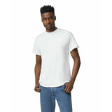Gildan Unisex Adult Dryblend T-shirt, Style G8000, Multipack, White (2-pack), Medium US Gildan