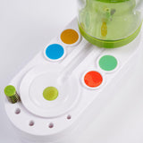 2025 Upgraded Paint Brush Cleaner Brush Rinser Water Circulation(Pre Assembled), Watercolor/Oil and Water-Based Paint Brush Cleaner Tool, Gift for Adults Artist Beginners WZWXXQ