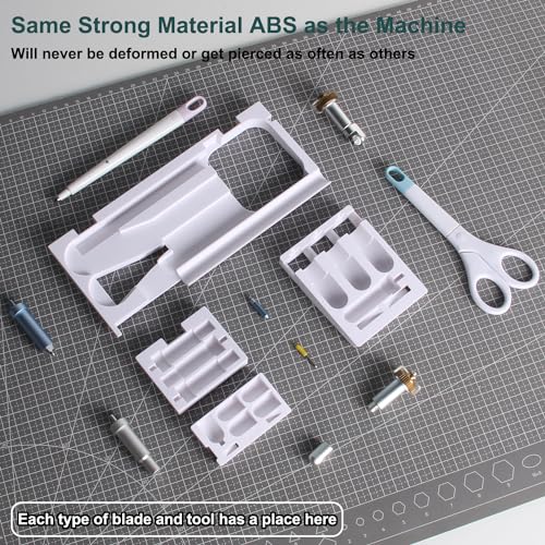 LOPASA Tool Organizer for Cricut Maker 3 & Maker, Maker Blade Storage Accessories and Supplies for Cutting, Cutting Machine Organization and Storage Tools, Knife and Blades Bundle Organizer (Tool Mod) LOPASA