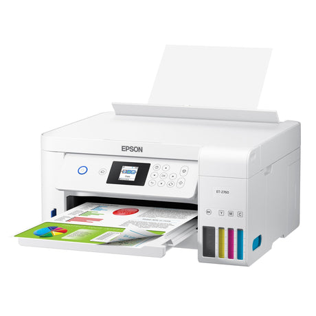 Epson EcoTank ET-2760 Wireless Color All-in-One Cartridge-Free Supertank Printer with Scanner and Copier Epson