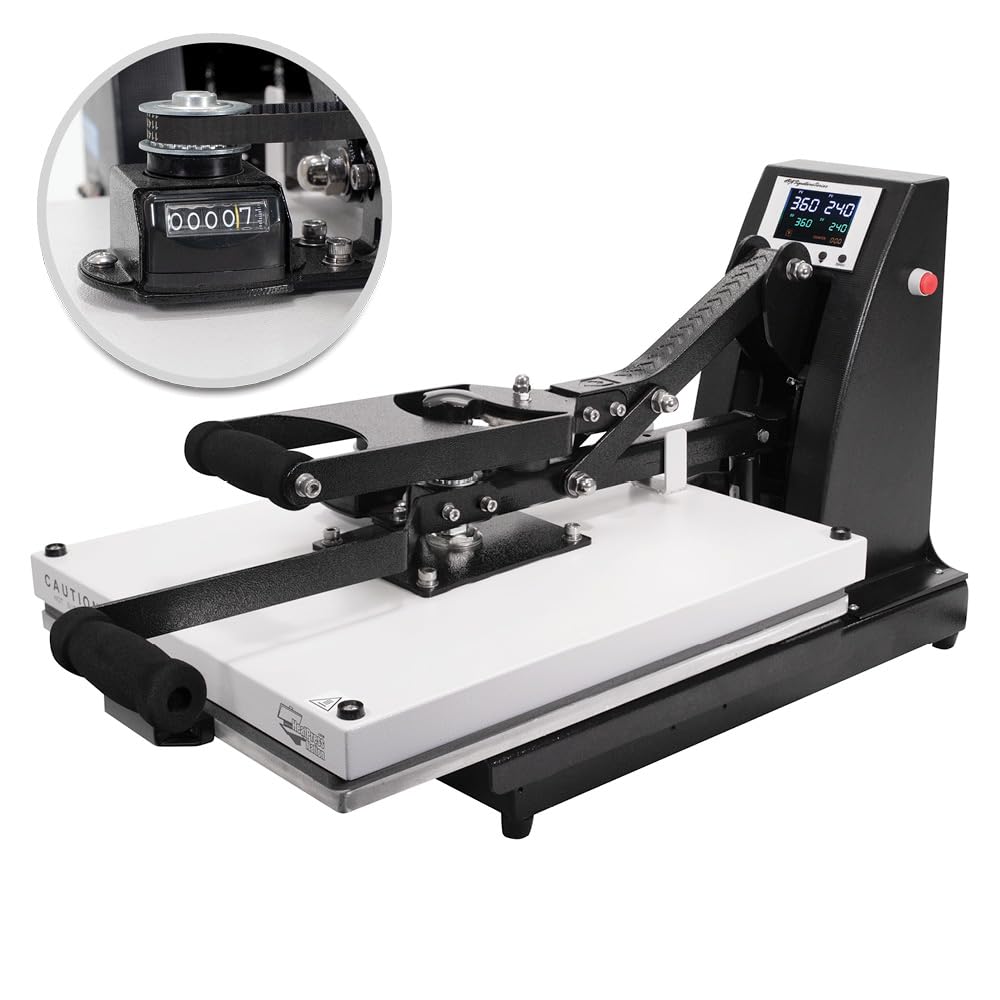 Heat Press Nation Signature Series 16" x 20" Slide Out Drawer Heat Press (Auto-Open with SurePressure) Heat Press Nation