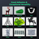 FLASHFORGE 3D Printer Resin, Fast Curing Standard 3D Resin High Precision & Excellent Fluidity with Low Odor, 405nm UV Curing 3D Printing Resin for LCD/DLP/SLA Resin 3D Printer (Dark Grey, 500G) FLASHFORGE