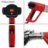 Maisutseb Edge Bander Woodworking Edge Banding Machine,110V Portable Edge Bander 2000W,Curve Straight Edge Banding Machine for Board Edging Maisutseb