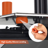 Agatige 12PCS 3D Printer Heat Bed Leveling Parts, 16mm 3D Printer Leveling Column Silicone Buffer 3D Printer Heat Bed Leveling Parts Leveling Spring Replacement Part for 3D printer Ender 3 / CR6-SE Agatige