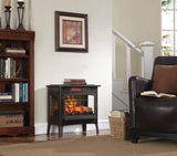duraflame Freestanding Electric Fireplace Stove Heater with 3D Flame Effect for 1,000 Sq. Ft, Bronze Duraflame