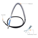 BPJOWVIL 1/8" Pencil Type Die Grinder, Pneumatic Micro Air Pencil Die Grinder Polishing Tool Kit BPJOWVIL