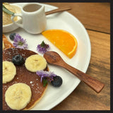 NUTTA - Small Wooden Spoons For Cooking, Condiments Honey Seasonings Pepper Sugar Salt Tea Coffee Ice-cream (10 Pieces) NUTTA