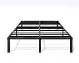 LUMUNANCE Metal Bed Frame Queen Size - 14 Inch Heavy-Duty Queen Platform Bed Frame No Box Spring Needed, Easy Assembly, Noise-Free, Sturdy Mattress Foundation, Underbed Storage Space LUMUNANCE
