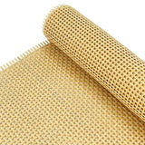 Plastic Rattan Square Webbing Roll, 16 in x 6.6 Ft, Faux Cane Webbing for DIY Home Decor Projects, Pre-Woven Open Mesh for Furniture, Bed, Cabinet, Wardrobe, Room Divider, Light Shade Laphivieh