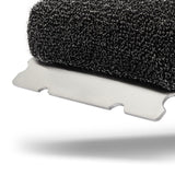 BBQ-AID Bristle Free Grill Brush and Scraper for Barbecue – Grill Brush for Outdoor Grill with Extended, Large Wooden Handle and Replaceable Head –No Scratch- BBQ Grill Cleaning Accessories. BBQ-Aid