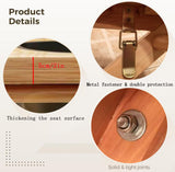 AMGBYMGB Foldable Yoni Steam Seat,Wooden Steaming Seat with Four Legs,Yoni Steamer Chair,Three-Dimensional Toilet,Bathroom Antiskid Shower Stool,Steaming Chair V Steam at Home Kit 15.7“H,No Steamer AMGBYMGB