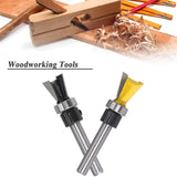 Mesee 2Pcs Dovetail Joint Bearing Router Bits, 1/4 Inch Shank Dovetail Jig Bit Woodworking Milling Cutter Tools for Furniture Building Cabinet Mesee
