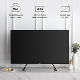 Universal TV Stand, Metal TV Legs for 20-65 inch LCD/LED/OLED/Plasma Flat&Curved Screen TV Height Adjustment with VESA 75x75mm to 800x500mm Max ML1760 suptek