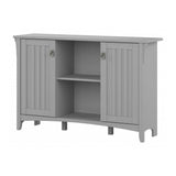 Bush Furniture Salinas Accent Storage Cabinet with Doors and Shelves, Farmhouse Cabinet Buffets & Sideboards Bush Furniture