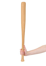 Fun Costumes Adult Plastic Baseball Bat Wood Look Standard Fun Costumes