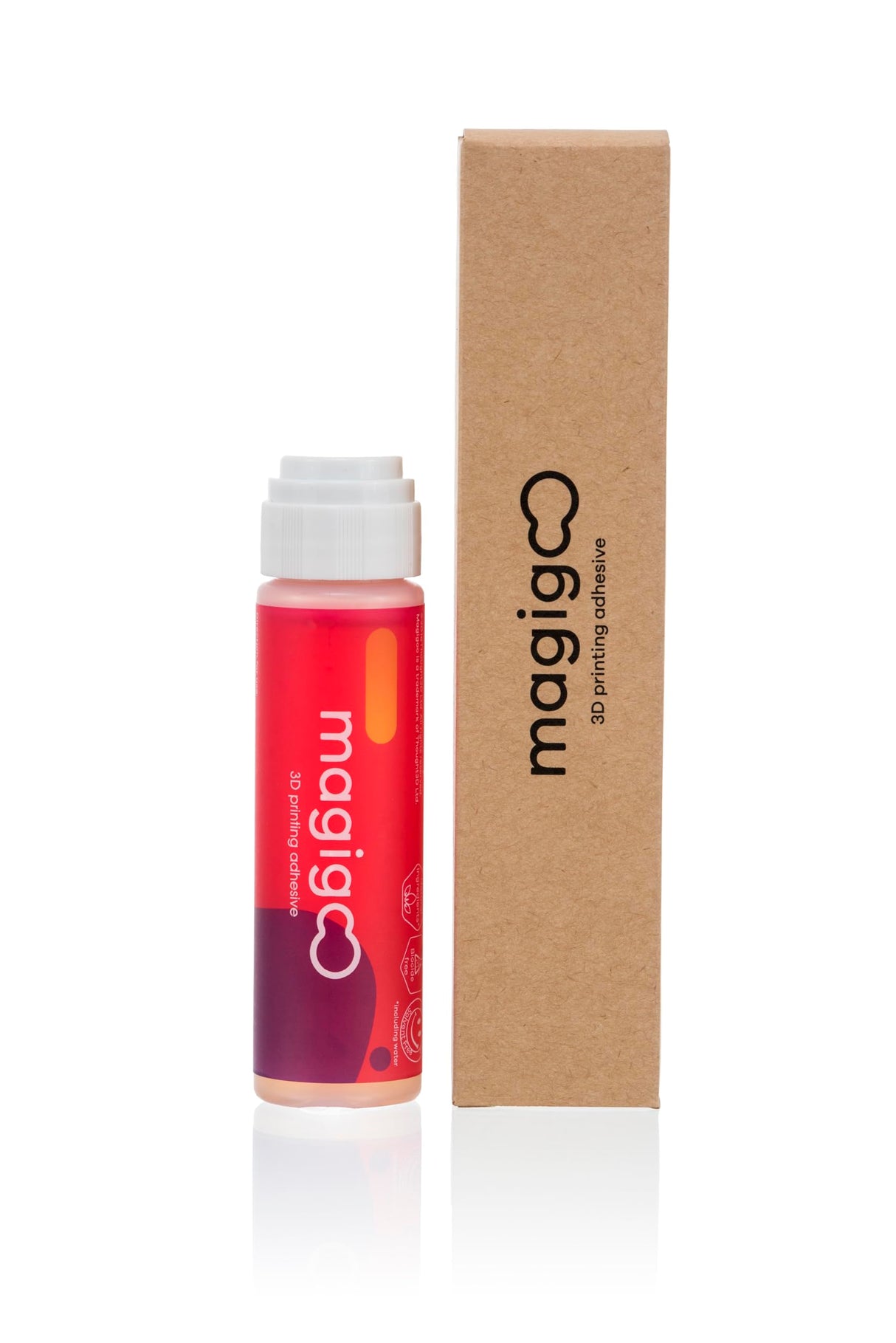 Magigoo MO2016 All-in-One 3D Printer Adhesive Glue, Reduces Warping for ABS, PLA, PETG, HIPS and TPU Filament on Glass, Flex Plate, PEI, Buildtak, Kapton 50ml, 1.69 fl. oz. Magigoo