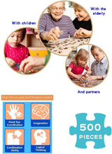 WZVZGZ 500 Pieces of Jigsaw Puzzles-Baseball in The Past-Adult Puzzles, Children Puzzles, Promote Hand-Eye Coordination, Family or Friends Gatherings, Family Games, Puzzle Games WZVZGZ