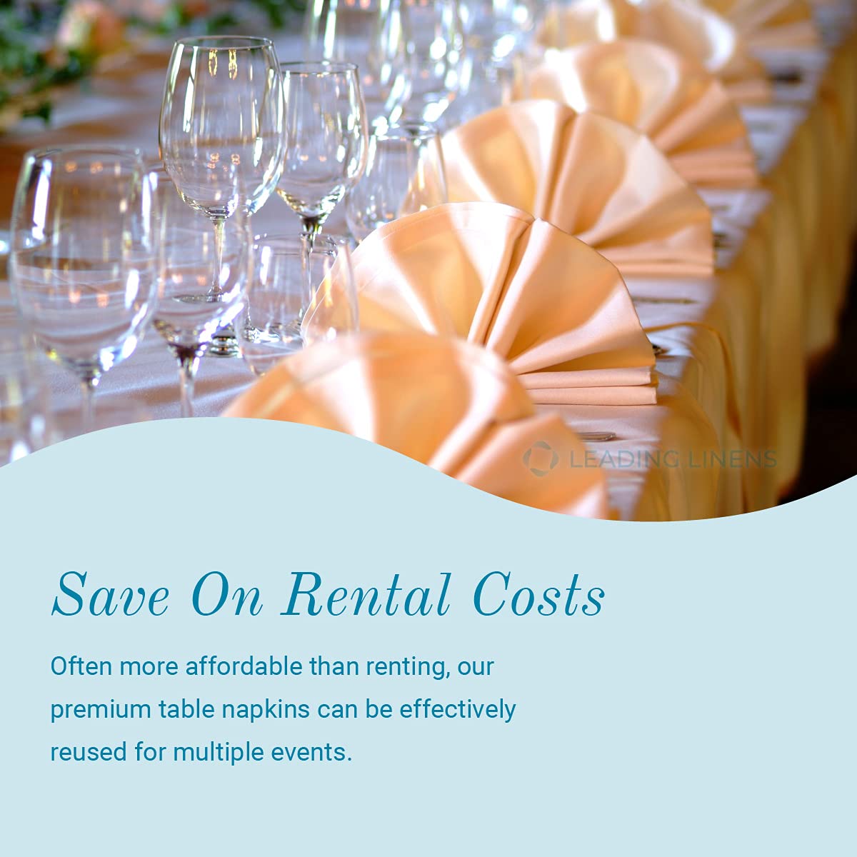 Polyester Cloth Napkins - Washable Soft Table Linens - Durable & Elegant for Dining, Restaurants, Weddings, Events, Rentals, Banquets, & Parties - Premium Quality Set of 100, White, 20"x20" Sparkles Make It Special