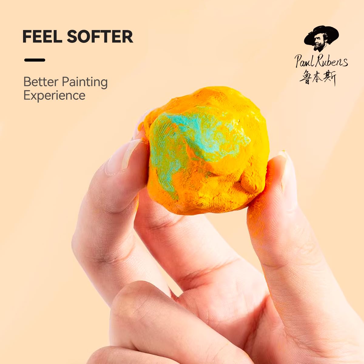 Paul Rubens Oil Pastels for Artists, 72 Landscapes Colors Artist Soft Oil Pastel Set Vibrant and Creamy Paul Rubens