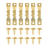 6 Pack White Washed Craft Wood Board Panels with Hardware Included for DIY Signs, Paintings (5 x 5 in) Bright Creations