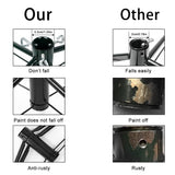 Christmas Tree Stand for Artificial Tree Folding Stand, Replacement Xmas Tree Stand Base for 4 Ft to 8.5Ft Artificial Trees,Fits 0.5-1.25 Inch Tree Pole，Black EWRITN