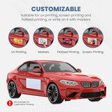 Car Magnet Sheet 16" x 24" 2 Pack - White Blank Automotive Magnets for Company Advertising, Print or Sticker - Strong Non Adhesive Vinyl Magnetic Sheets for Cars, Truck Decals, Van Advertisement Signs SALEX