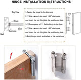 Cafe Doors Swinging Door Pine Wood Saloon Door Includes Hinges for Kitchen Shop Entrance Partition Pub, Black Painted Finished(35.4x35.4in) Pengfei
