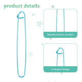 8 PCS Knitting Stitch Holder 6 Size Aluminum Yarn Stitch Holders Stitch Markers for Crocheting Practical Knitting Crochet Tools for Knitting Notions or Crochet Sliverdew