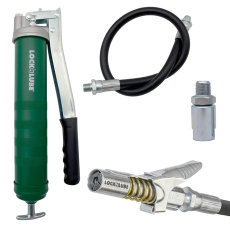 LockNLube Lever Grip Grease Gun LockNLube