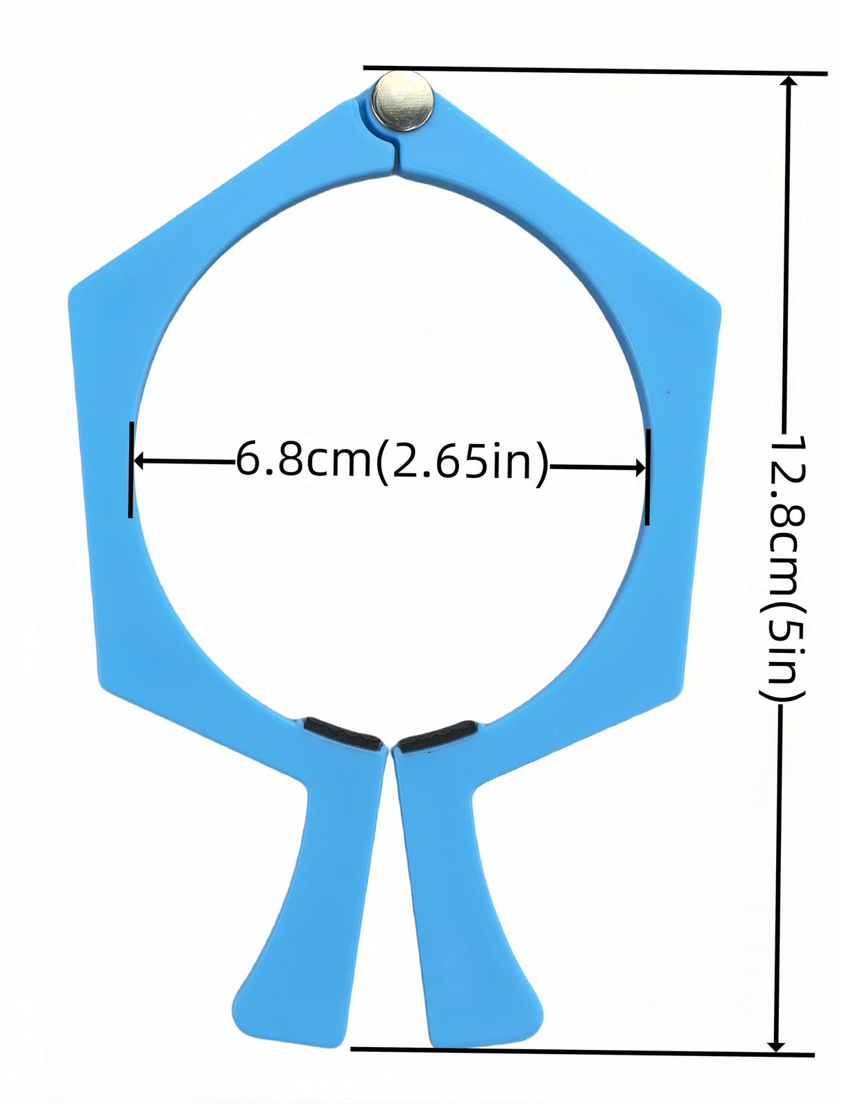 2PCS Tumbler Holder Tumbler Clamp for Sublimation,Pinch Tumbler Clamp Perfect,Tumbler Clamp Sublimation Tools for 20 Oz Cups Skinny Straight Tumblers(Blue&Pink)-SATONBEYI SATONBEYI