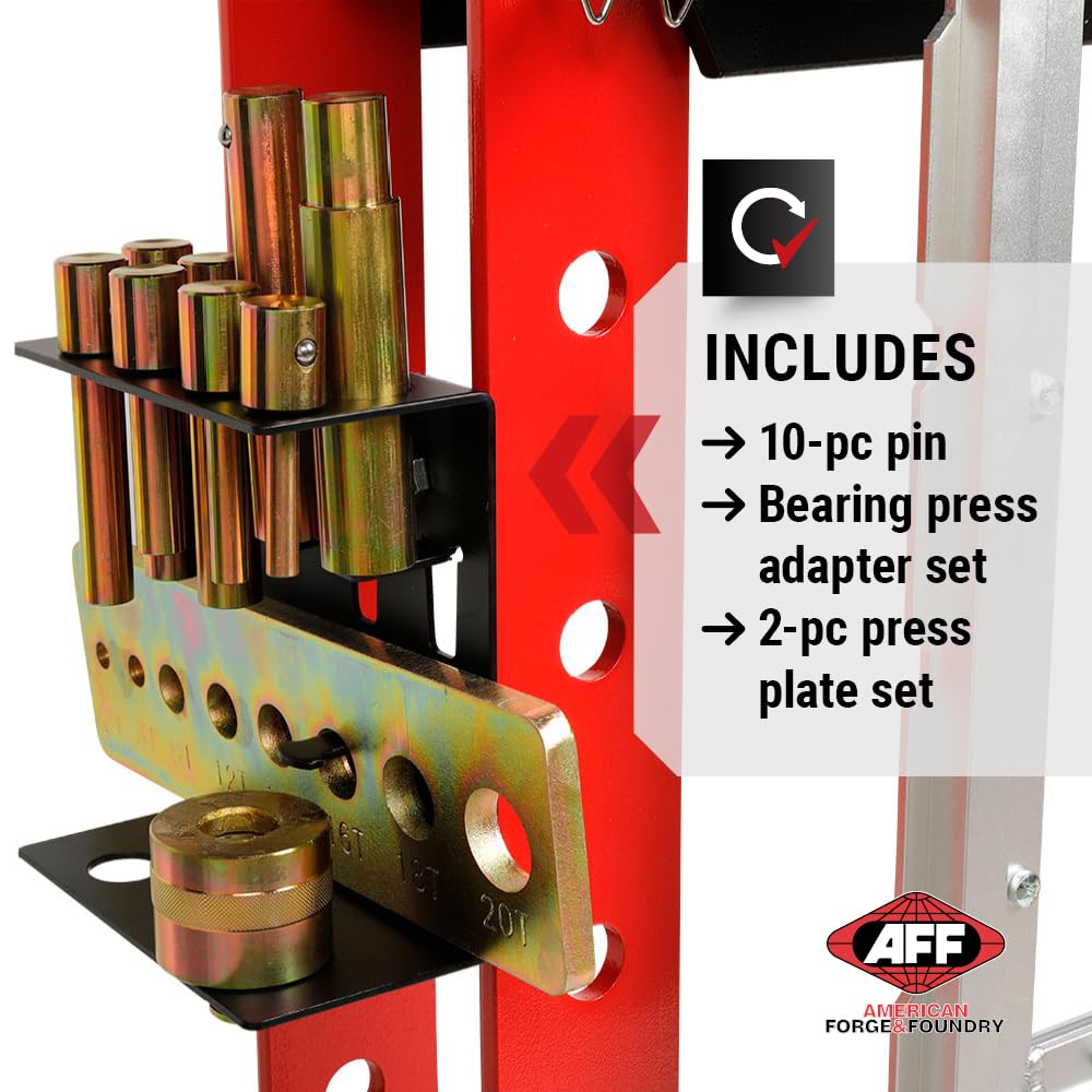 AFF 30 Ton Hydraulic Shop Press - Super Duty American Forge