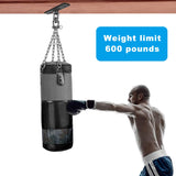 Lifeswell Heavy Bag Hanger, Punching Bag Ceiling Mount Hanger, 360° Rotation Hook for Boxing, MMA, Aerial Yoga, Hammock, and More, 600 LB Capacity Lifeswell