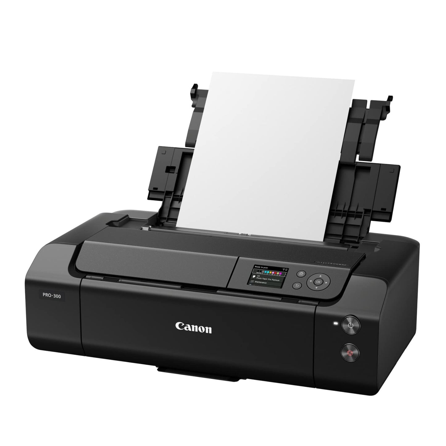 Canon imagePROGRAF PRO-300 Wireless Color Wide-Format Printer, Prints up to 13"X 19", 3.0" LCD Screen with Profession Print & Layout Software and Mobile Device Printing, Black, One Size