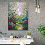 Eiazuiks Diamond Painting Kits for Adults, Landscape 5D DIY Diamond Art Kits Full Drill Diamond Dots for Gift Wall Decor and Relaxation Gem Arts 12x16 inch Eiazuiks