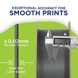 Polymaker Matte PLA Filament Fossil Grey 1.75mm 1kg 3D Printing Filament, PolyTerra 3D Printer PLA Filament POLYMAKER