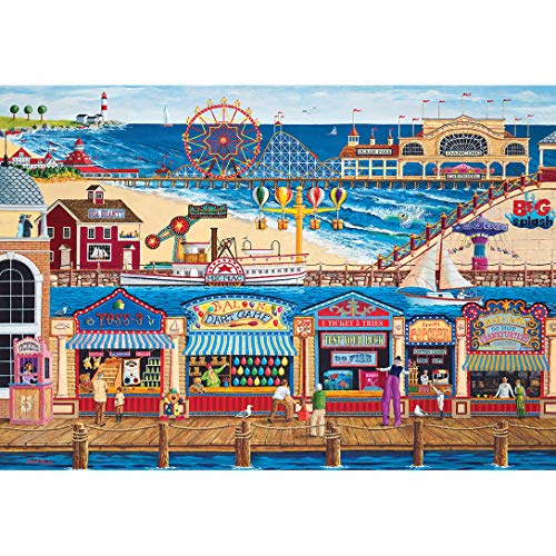 MasterPieces 2000 Piece Jigsaw Puzzle For Adults, Family, Or Kids - Ocean Park - 39"x27" - WoodArtSupply