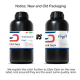 Siraya Tech Craft Ultra-Clear 3D Printer Resin - High Transparency, Non-Yellowing, 405nm Rapid Curing for LCD/DLP/8K 3D Printers, Designed for Craft Projects (1kg, High Clear) Siraya Tech