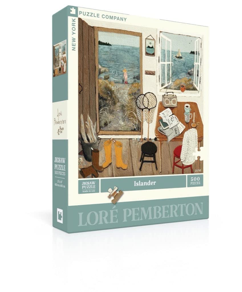 New York Puzzle Company - Loré Pemberton Islander - 500 Piece Jigsaw Puzzle for Adults by Loré Pemberton New York Puzzle Company