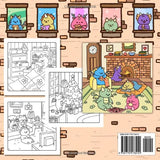 Cuddly Dragons: Cute and Easy Coloring Book with Adorable Creatures in Comfy Moments (Cozy Dragons) WoodArtSupply
