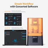 Creality Resin 3D Printer for Kids and Beginners, HALOT R6 Fully Assembled, Upgraded Light Source with High-Precision Printing, LCD Monochrome Screen Simple Workflow 3D Resin Printers Creality