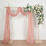 Balsa Circle 7.5 feet Natural Birch Wood Square Backdrop Stand Wedding Arch Wedding Party Event Reception Home Decorations Supplies Balsa Circle